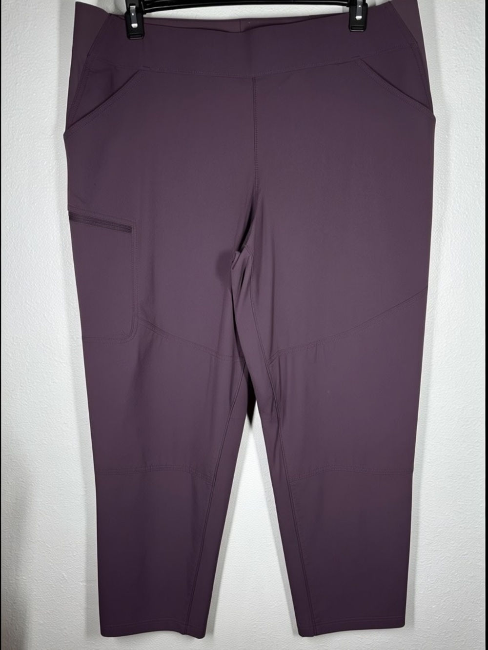 Duluth Trading Co Women’s 20W x 31 Purple Flexpedition Stretch Hiking Pants